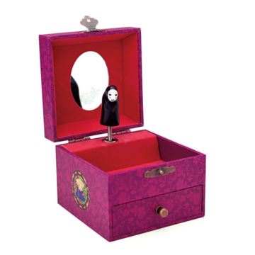 日本进口Sankyo旋转首饰盒八音盒音乐盒创意生日情人节礼物送女生