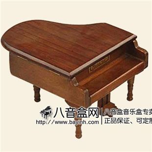 韵升正品至音源木制18音三角钢琴八音盒 音乐盒Y10002