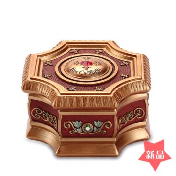 赞尔Jarll首饰珠宝盒八音盒音乐盒创意生日情人节圣诞节礼物送女生老婆