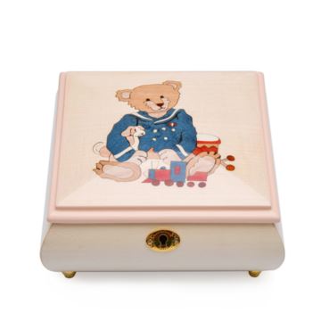 日本进口30音木质八音盒音乐盒天空之城创意生日结婚礼物送男女生