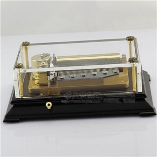 雷曼士50音水晶音乐盒八音盒Y50LBC1高档创意商务送女领导礼物精品收藏