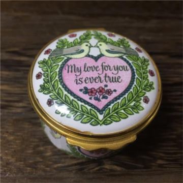 限量特别版搪瓷瓶首饰盒珠宝盒1980年情人节七夕节创意生日礼物送女生