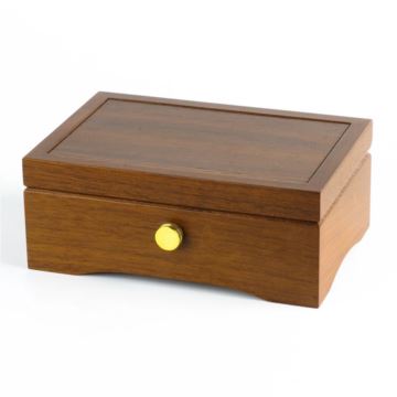 日本Sankyo胡桃木30音八音盒音乐盒创意生日结婚礼物纪念品高品质