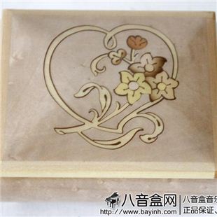 高档意大利木质首饰八音盒音乐盒机芯瑞士制造