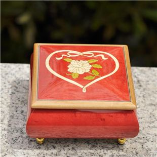 雷曼士木质30音音乐盒八音盒Y30MS1-C创意男送女结婚庆高端礼物可定制