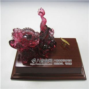 雷曼士30音琉璃生肖龙八音盒音乐盒高档端大气吉祥物商务创意礼物摆件