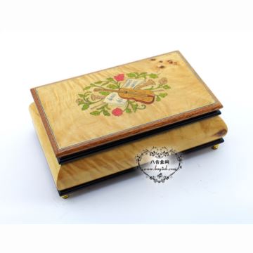 雷曼士木质30音首饰音乐盒八音盒Y30B1M14C创意送闺蜜女生日特礼物精品