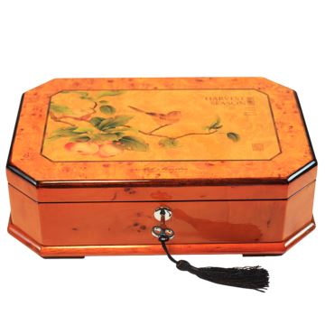 木质实用多功能首饰盒音乐盒八音盒创意送女生日情人节特别礼物精品