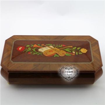 雷曼士木质30音八音盒音乐盒首饰盒Y30M8创意送女生日礼物精品可定制