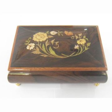 雷曼士木质30音八音盒音乐盒首饰盒Y30MS3-A4创意送女生日礼物精品可定制