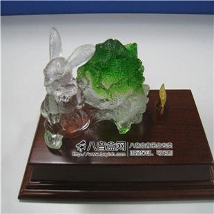 雷曼士30音琉璃生肖兔音乐盒八音盒Y30W1D高端档创意送男商务礼物精品